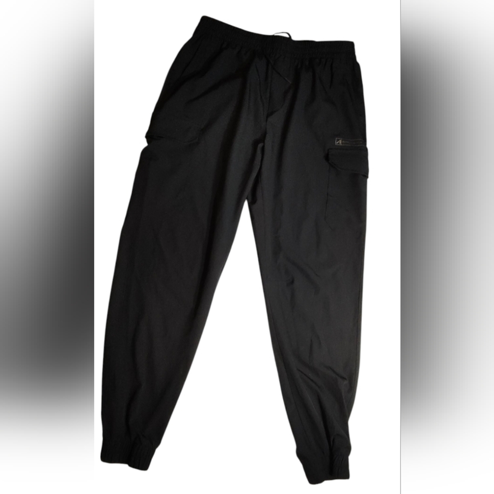Tribe Alive Black Cargo Pants